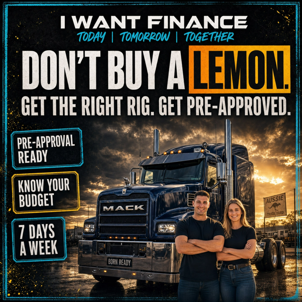 Don't Buy a Lemon: Get the Right Rig and the Right Finance