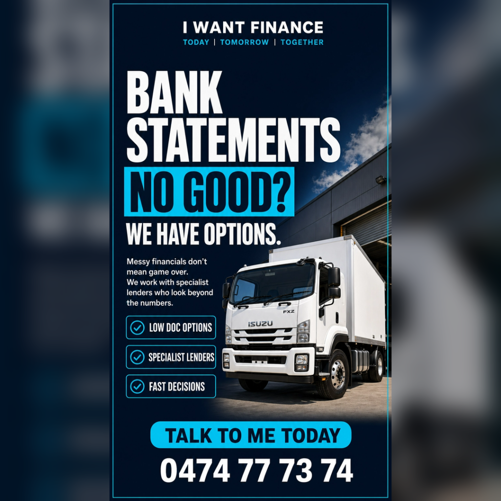 Bank Statements No Good?